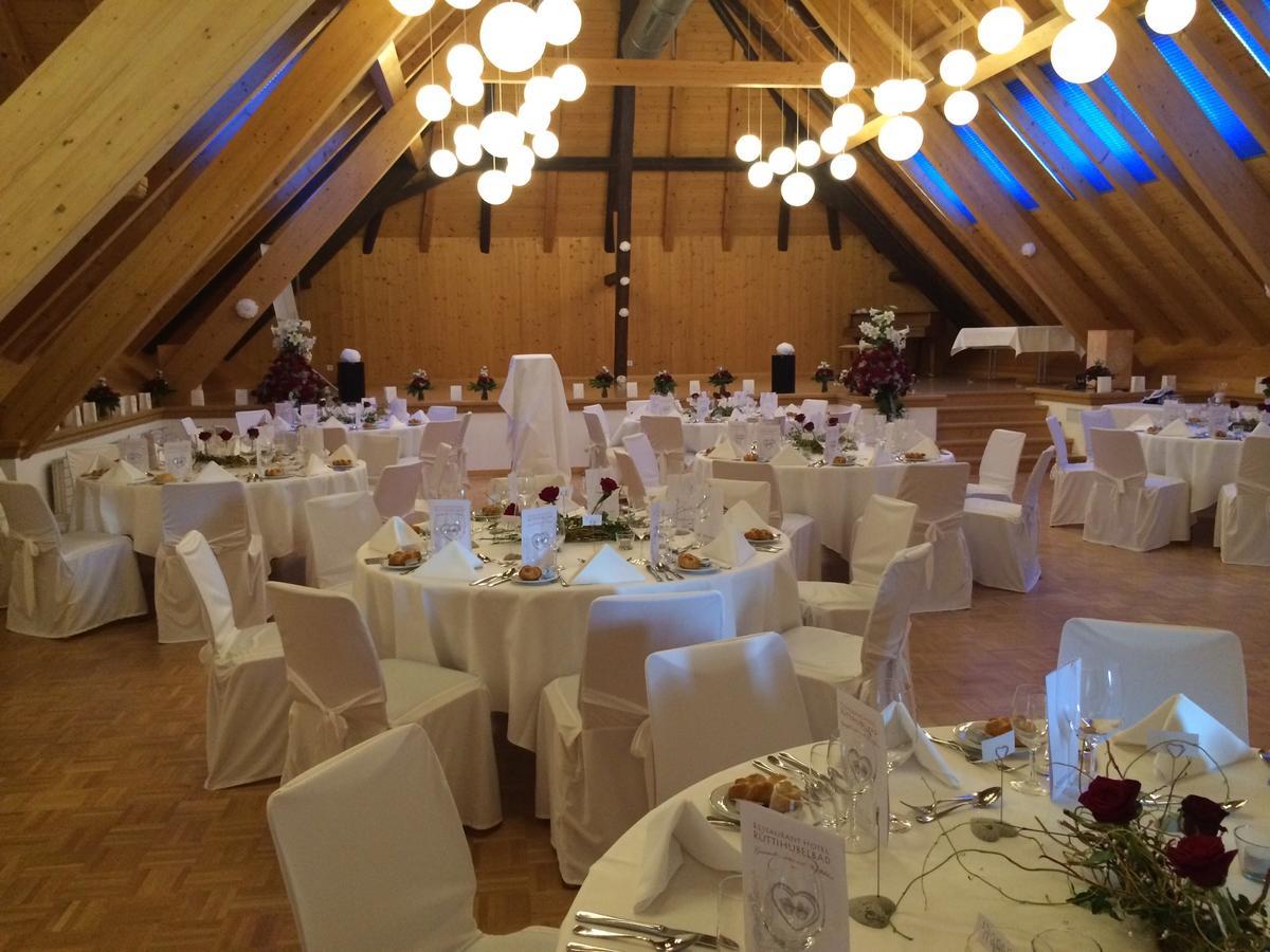 Restaurant Hotel Ruettihubelbad Walkringen エクステリア 写真